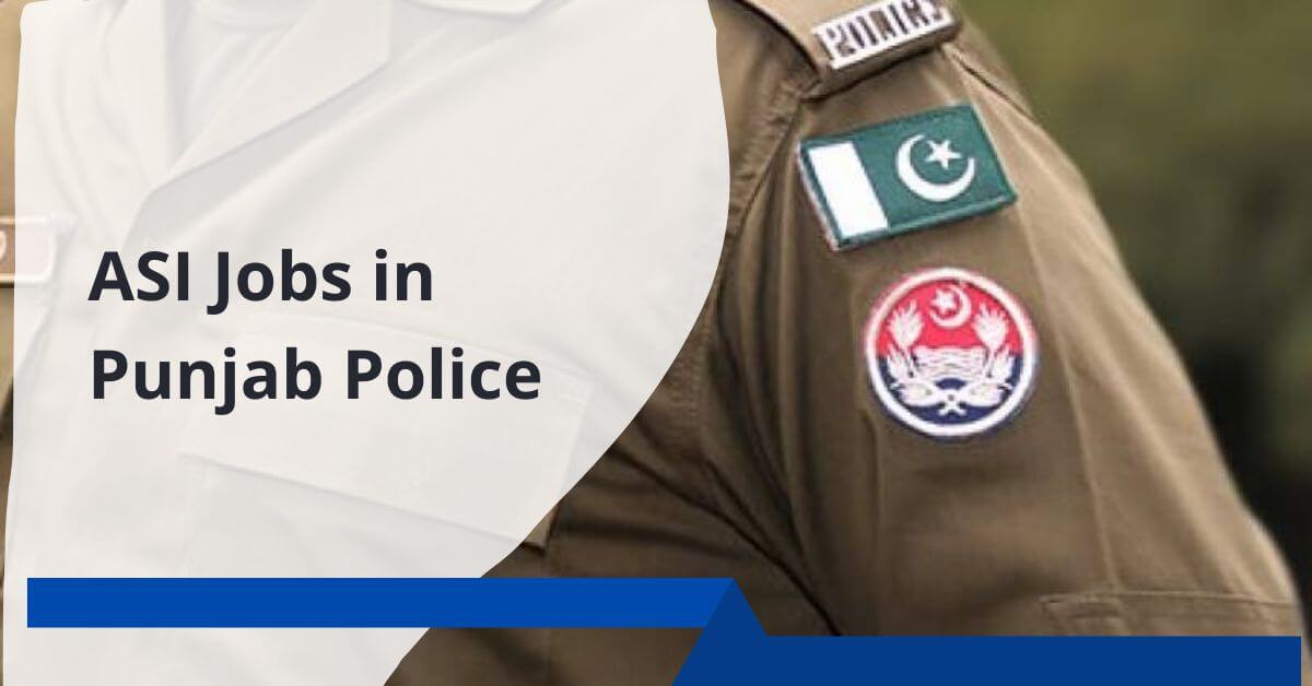 ASI Jobs in Punjab Police