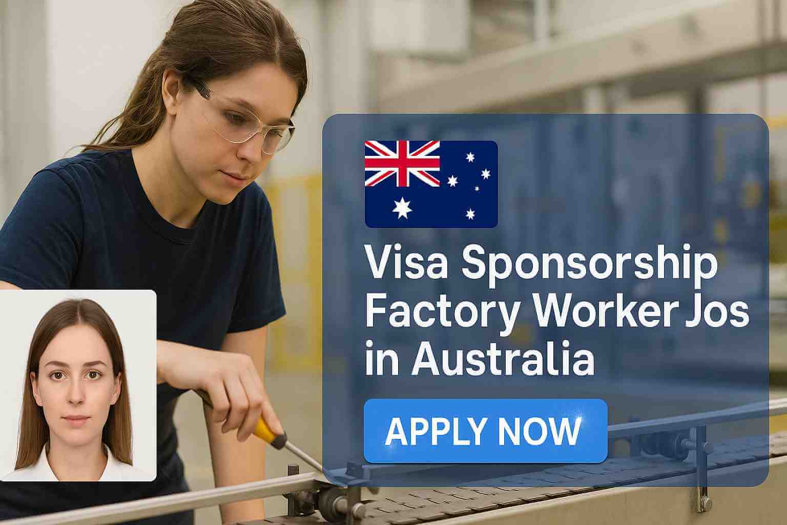 Visa Sponsorship Factory Worker Jobs in Australia