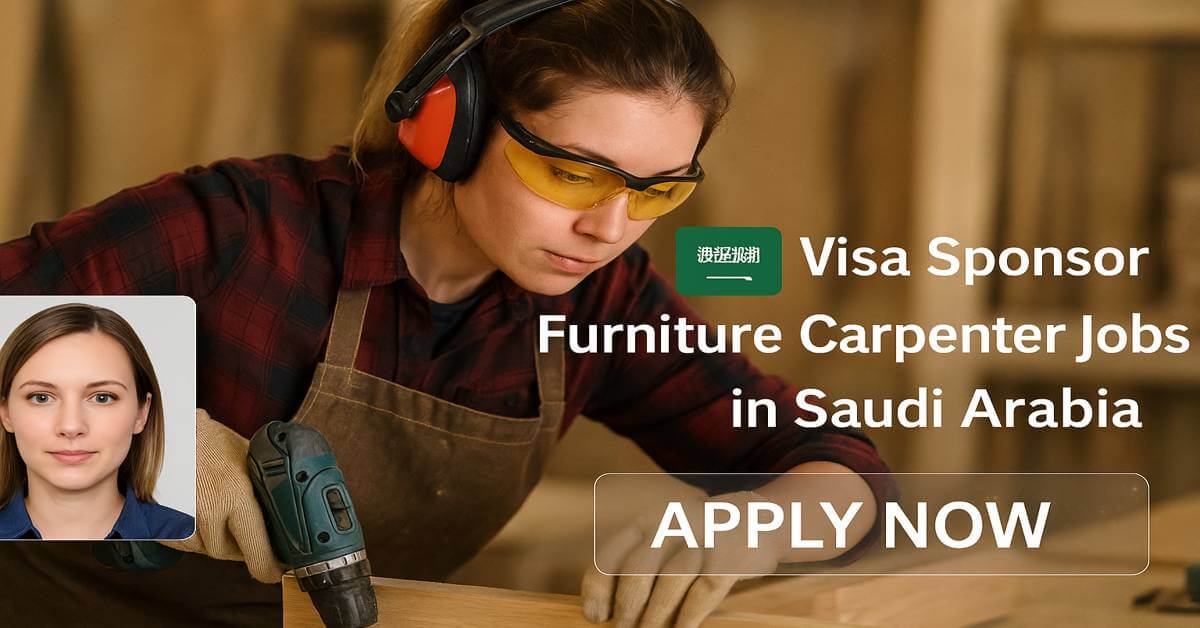 Visa Sponsor Furniture Carpenter Jobs in Saudi Arabia