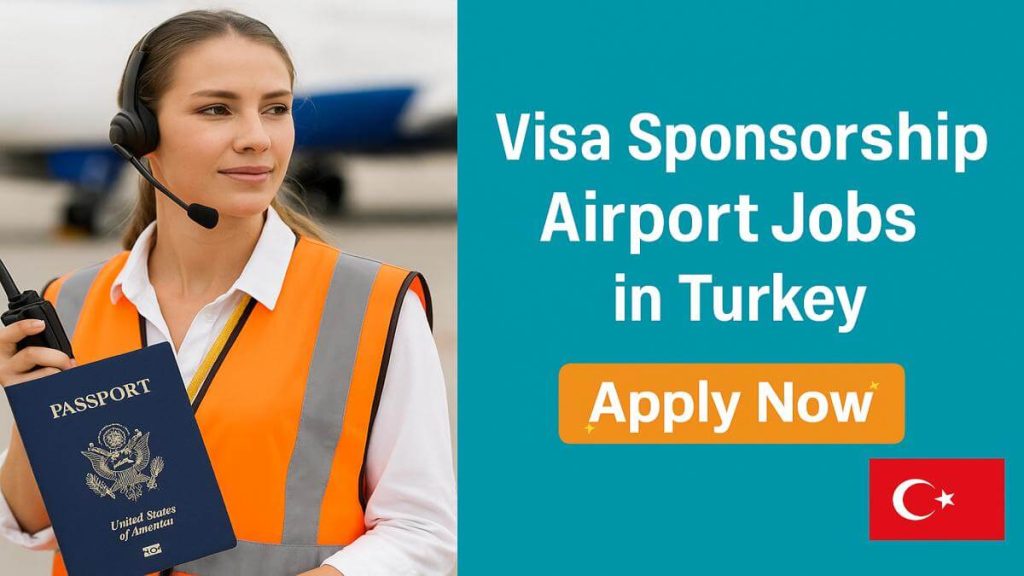 Visa Sponsorship Airport Jobs in Turkey