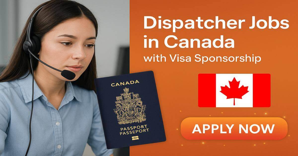 Dispatcher Jobs in Canada with Visa Sponsorship