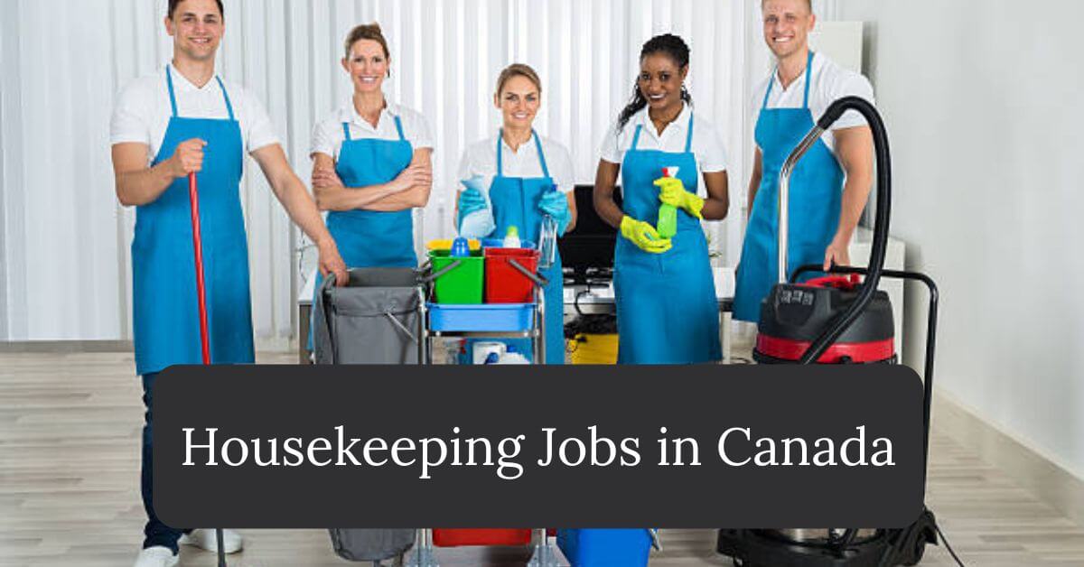 Housekeeping Jobs in Canada