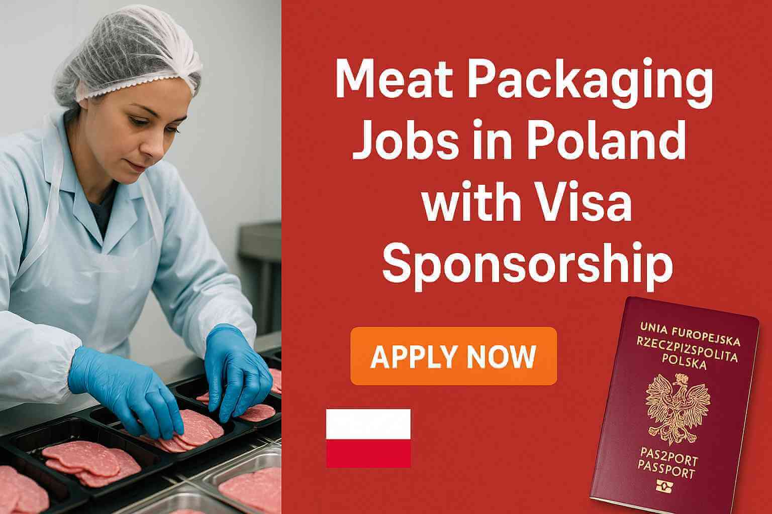 Meat Packaging Jobs in Poland with Visa Sponsorship