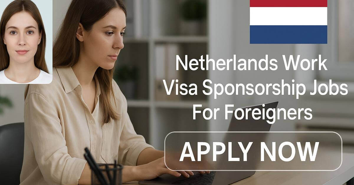 Netherlands Work Visa Sponsorship Jobs For Foreigners