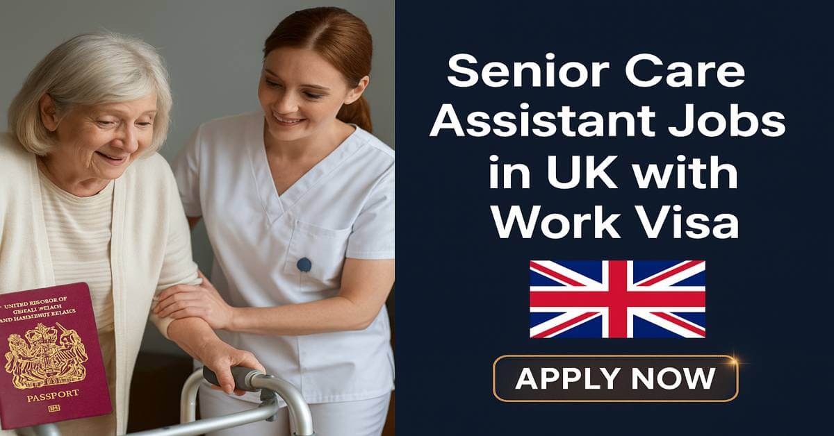 Senior Care Assistant Jobs in UK with Work Visa