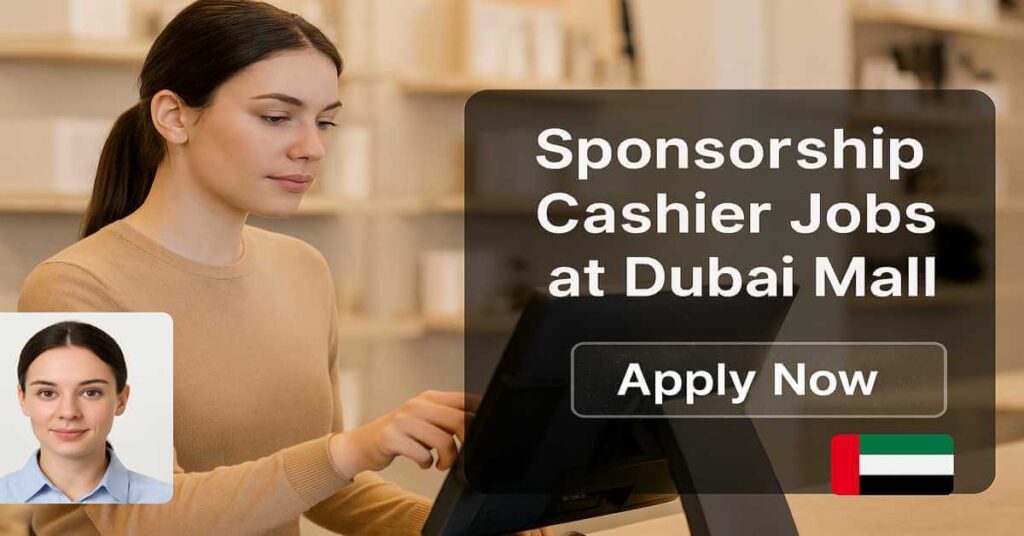 Sponsorship Cashier Jobs at Dubai Mall