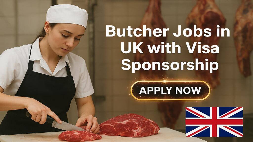 Butcher Jobs in UK with Visa Sponsorship