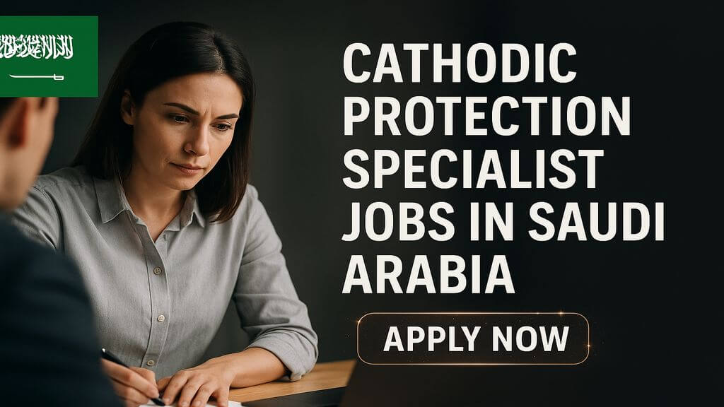 Cathodic Protection Specialist Jobs in Saudi Arabia