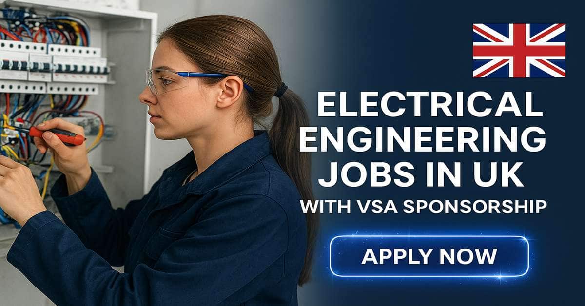 Electrical Engineering Jobs in UK with Visa Sponsorship
