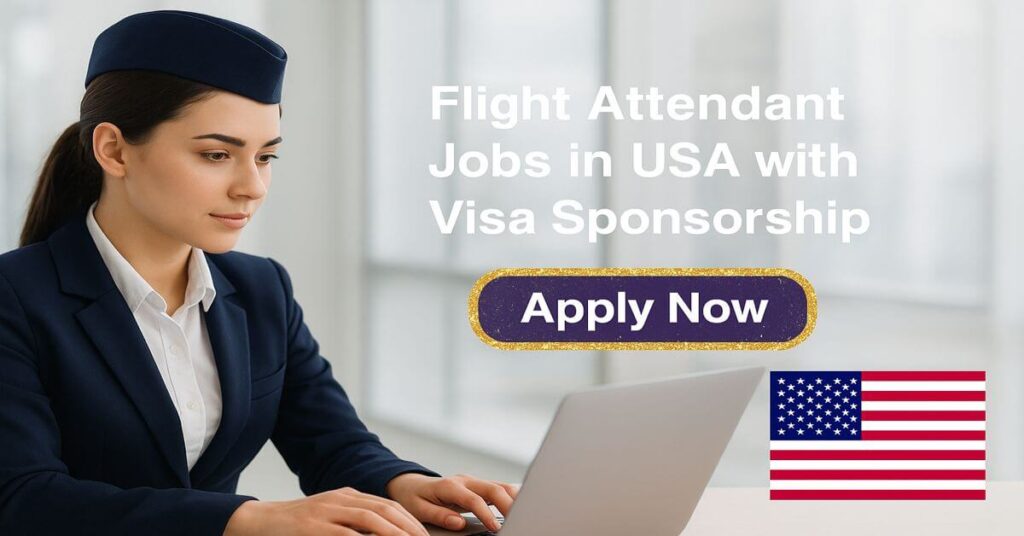 Flight Attendant Jobs in USA with Visa Sponsorship