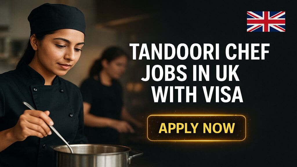 Tandoori Chef Jobs in UK with Visa