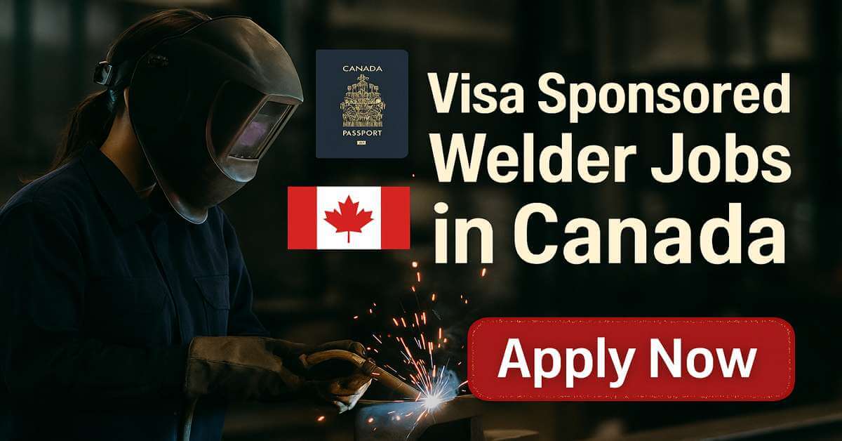 Visa Sponsored Welder Jobs in Canada