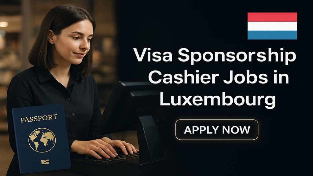 Visa Sponsorship Cashier Jobs in Luxembourg