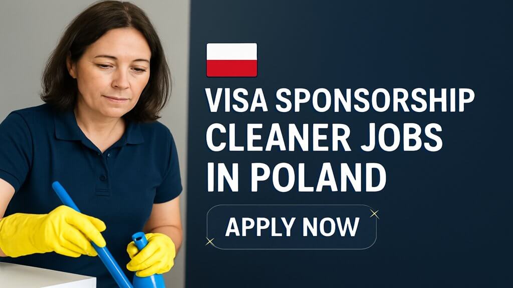 Visa Sponsorship Cleaner Jobs in Poland