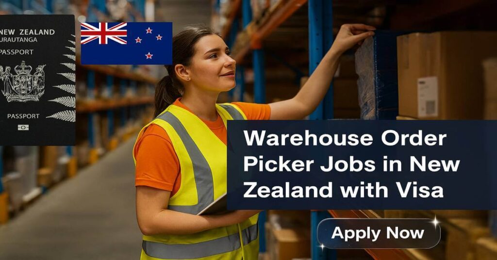 Warehouse Order Picker Jobs in New Zealand with Visa