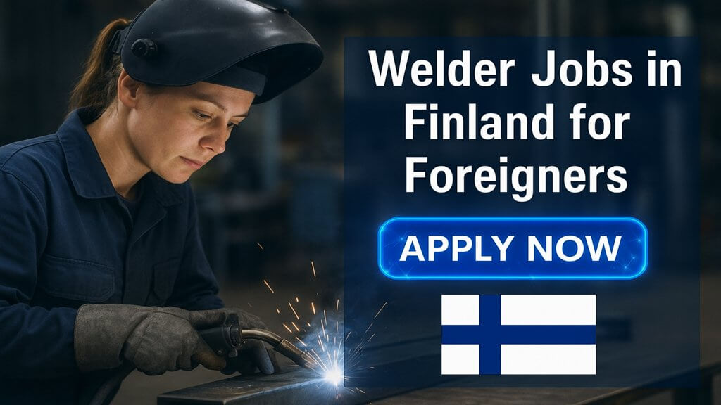 Welder Jobs in Finland for Foreigners