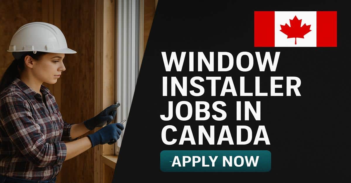 Window Installer Jobs in Canada