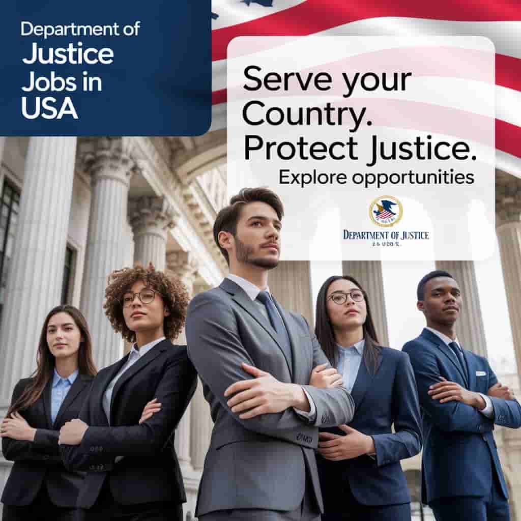 Department of Justice Jobs in USA