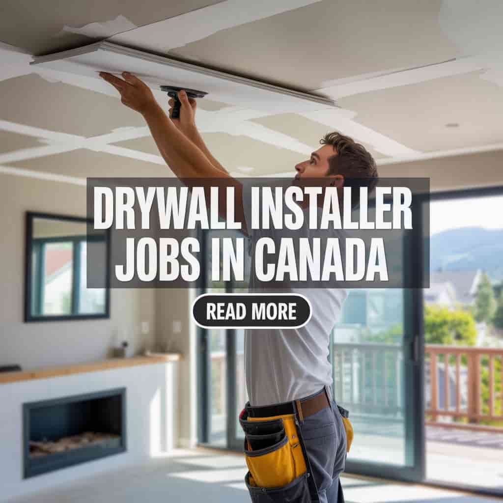 Drywall Installer Jobs in Canada