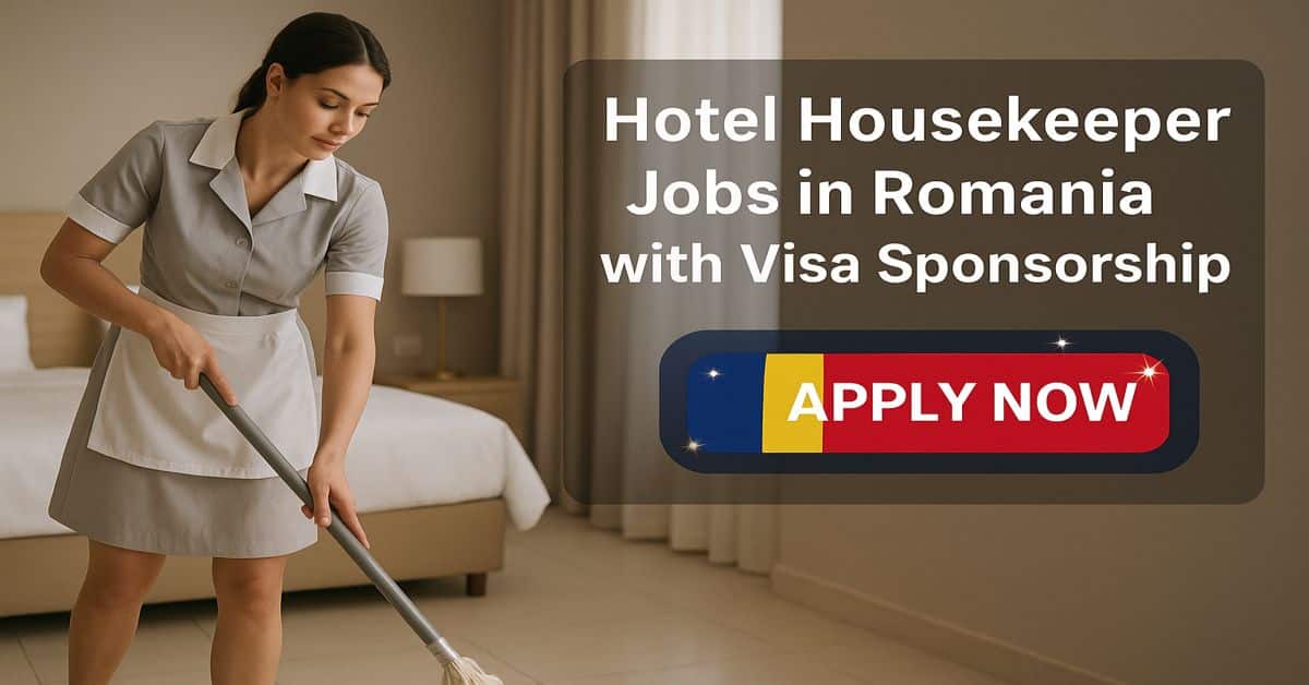 Hotel Housekeeper Jobs in Romania with Visa Sponsorship