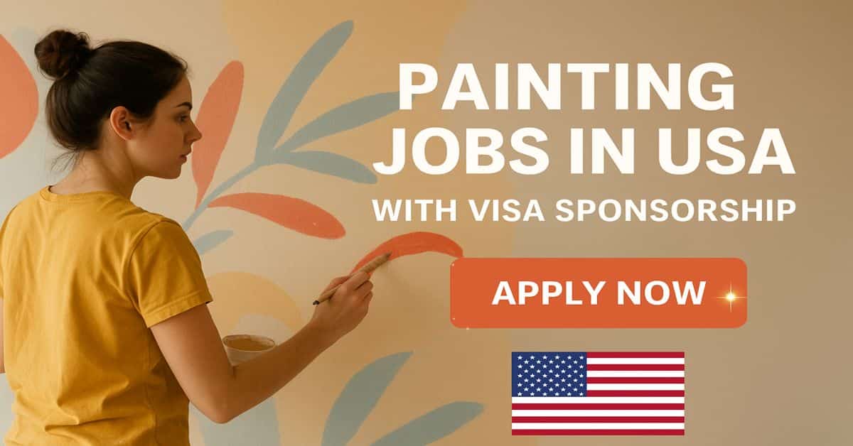 Painting Jobs in USA with Visa Sponsorship