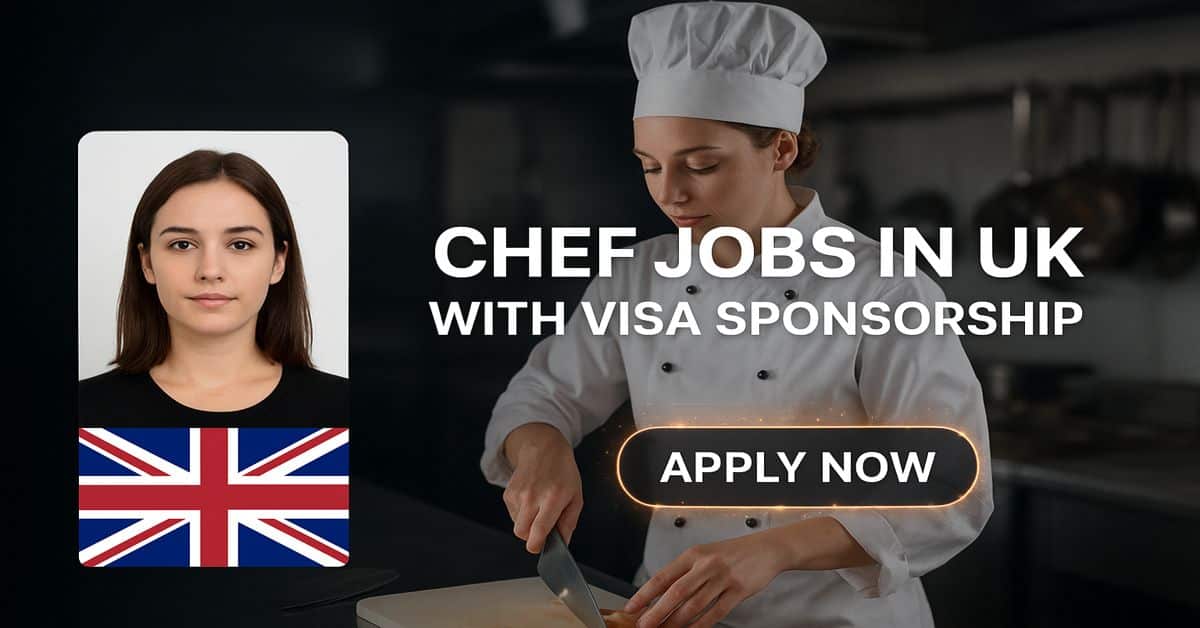 Chef Jobs in UK with Visa Sponsorship