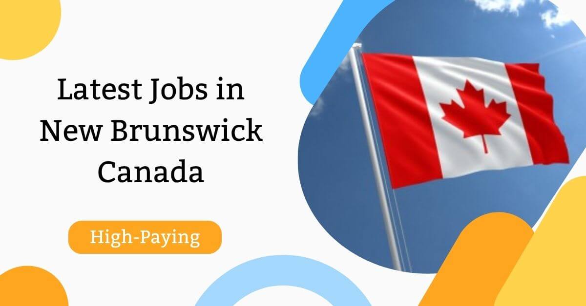 Latest Jobs in New Brunswick Canada