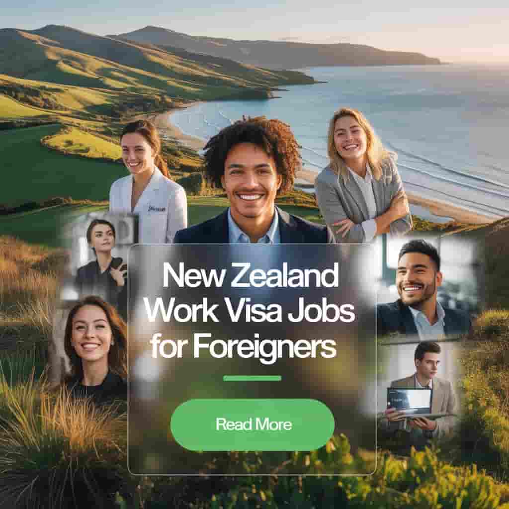 New Zealand Work Visa Jobs for Foreigners