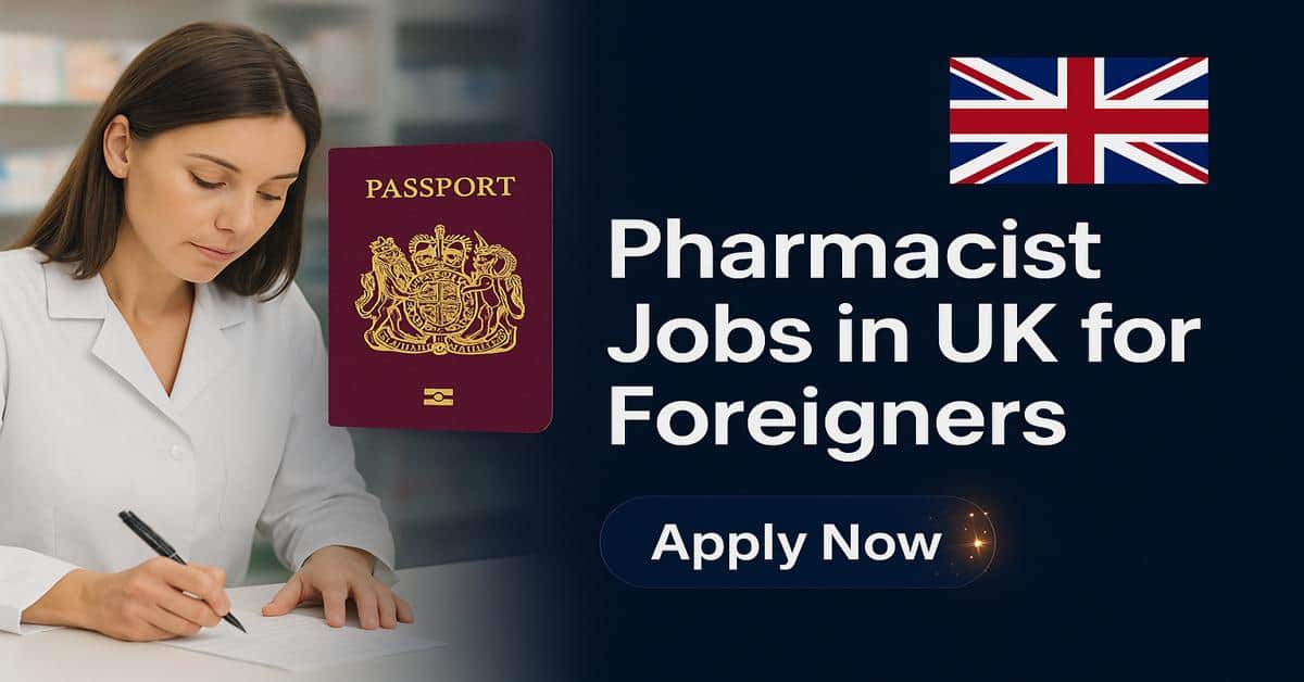 Pharmacist Jobs in UK for Foreigners