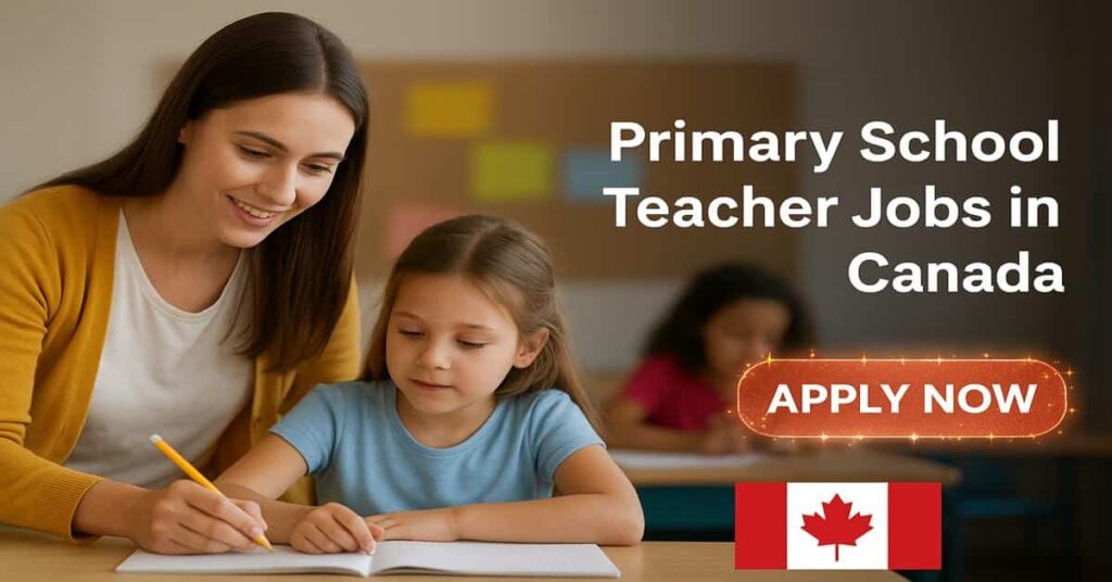 Primary School Teacher Jobs in Canada