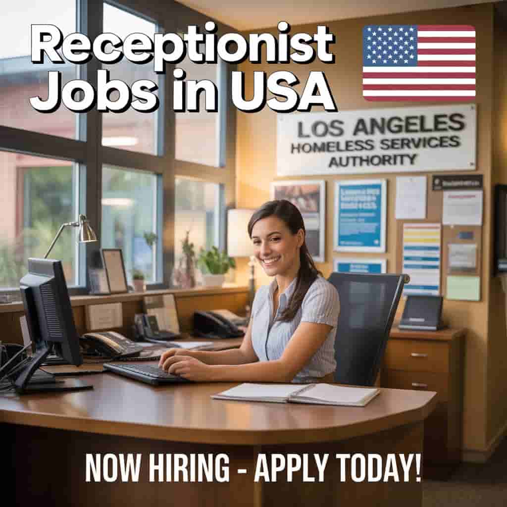Receptionist Jobs in USA