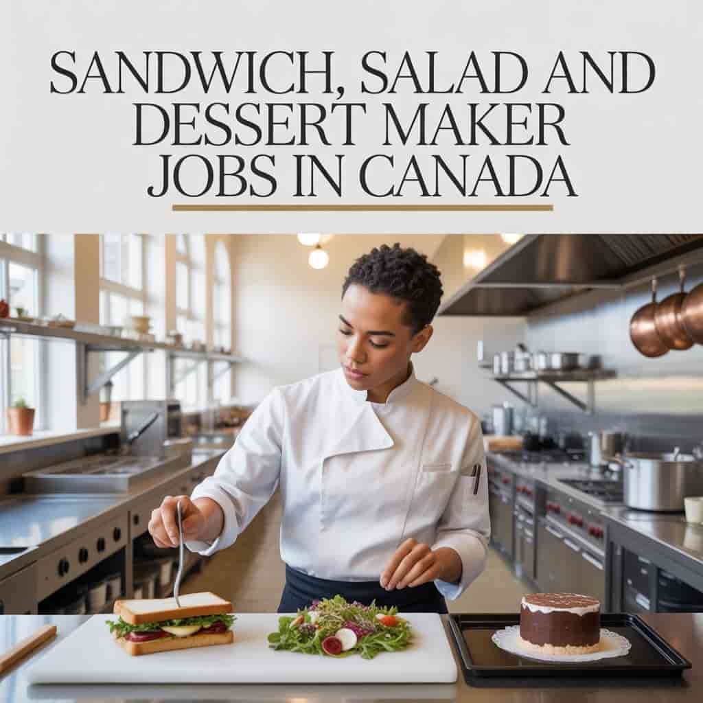 Sandwich Salad and Dessert Maker Jobs in Canada