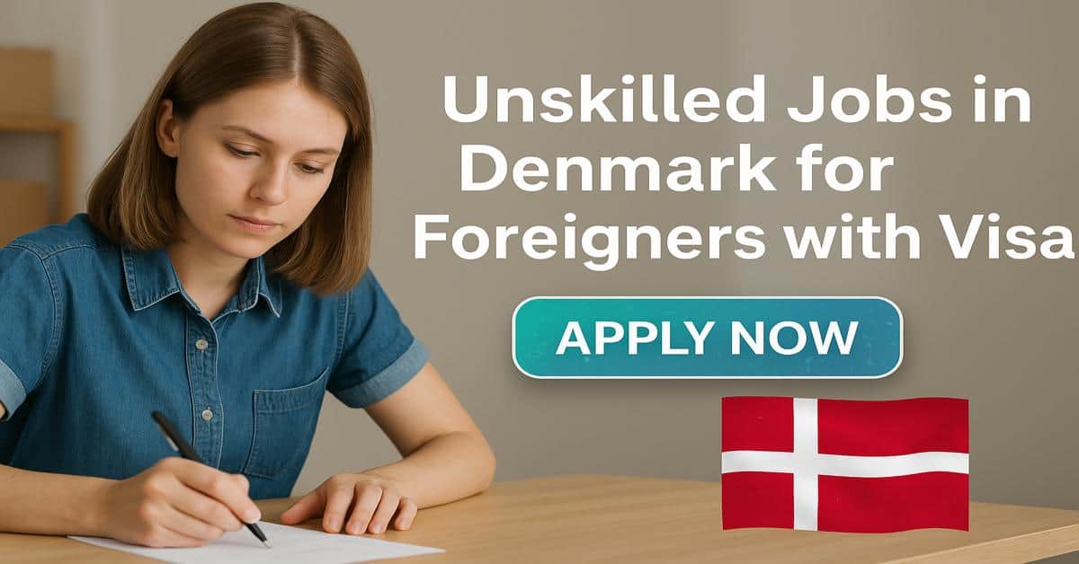 Unskilled Jobs in Denmark for Foreigners with Visa