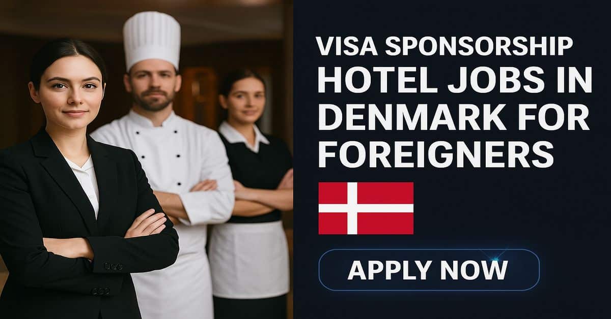 Visa Sponsorship Hotel Jobs in Denmark for Foreigners