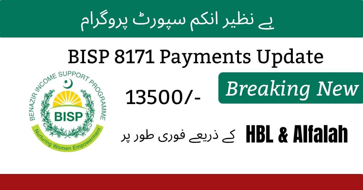 BISP 8171 Payments Update
