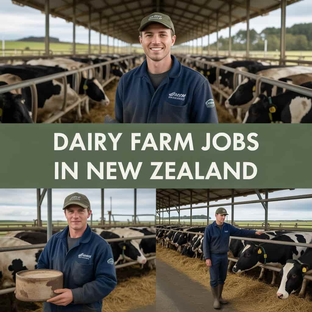 Dairy Farm Jobs in New Zealand