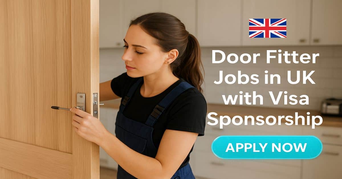 Door Fitter Jobs in UK with Visa Sponsorship