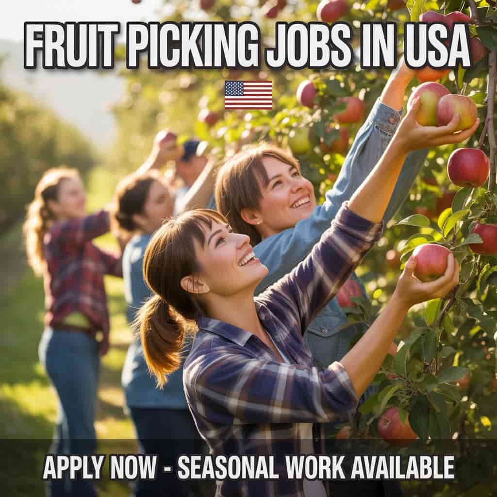 Fruits Picking Jobs in USA