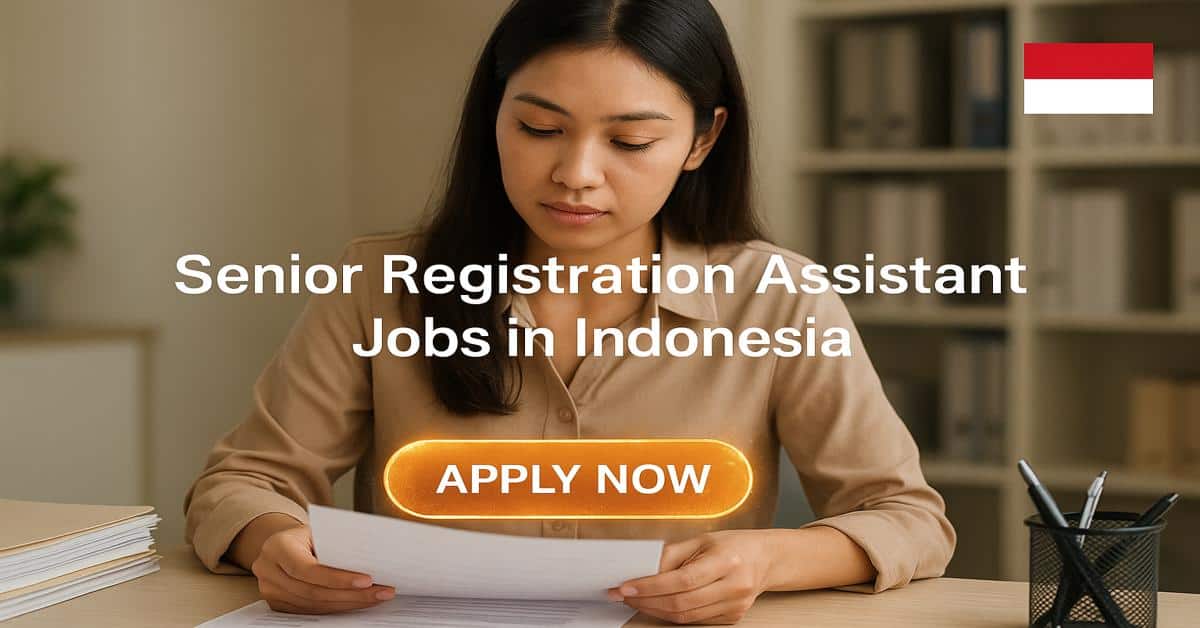 Senior Registration Assistant Jobs in Indonesia