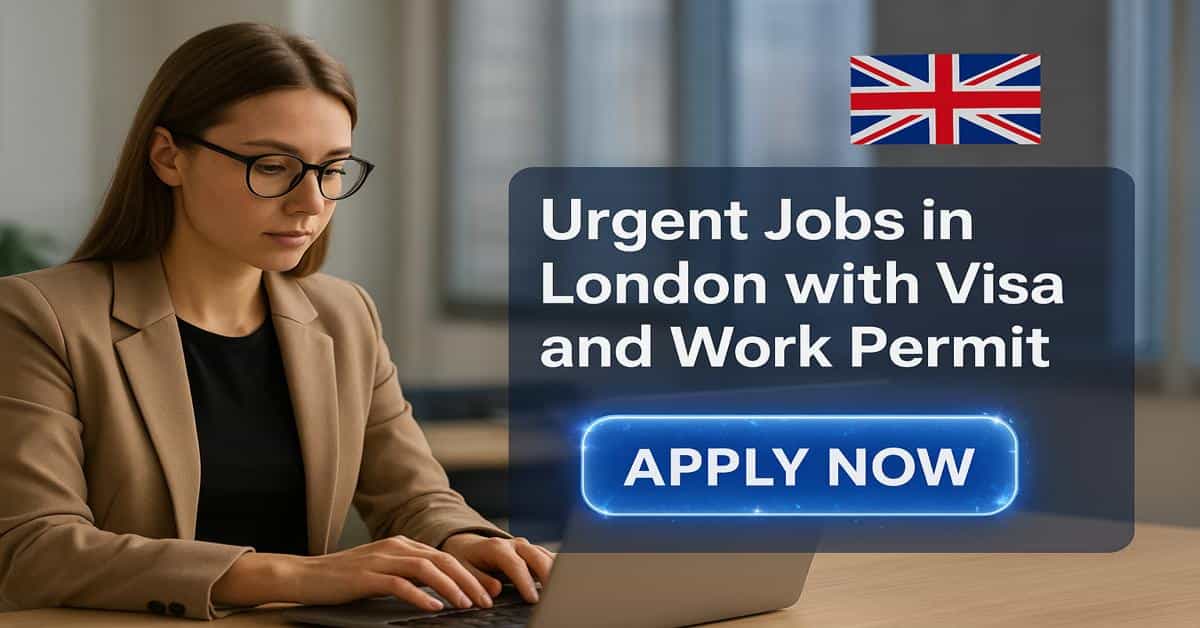 Urgent Jobs in London with Visa and Work Permit