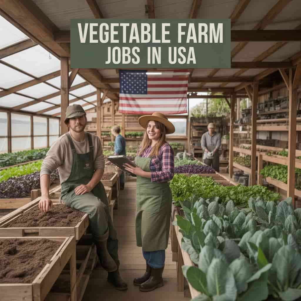 Vegetable Farm Jobs in USA