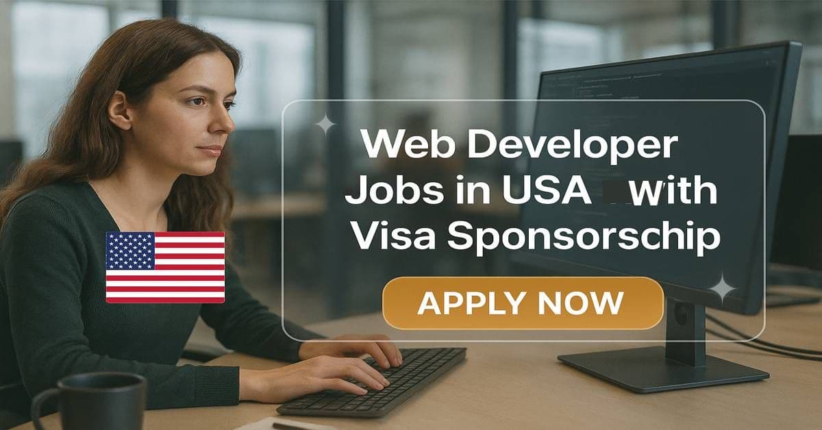 Web Developer Jobs in USA with Visa Sponsorship