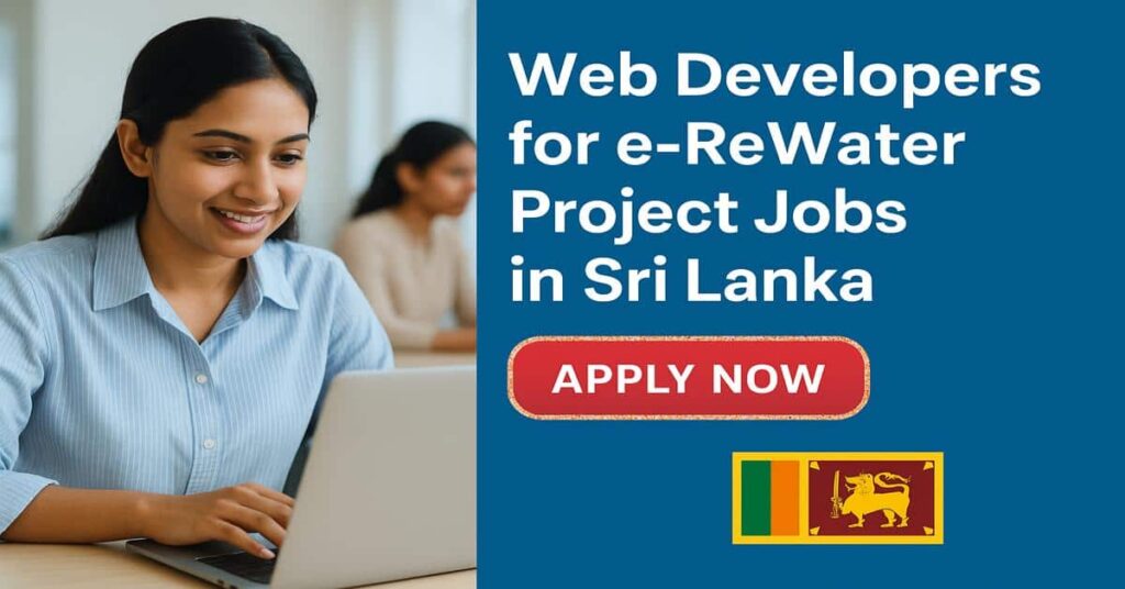 Web Developers for e-ReWater Project Jobs in Sri Lanka