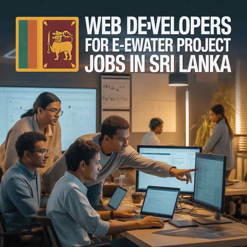 Web Developers for e-ReWater Project Jobs in Sri Lanka