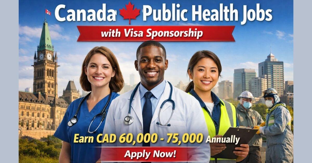 Canada Public Health Jobs with Visa Sponsorship