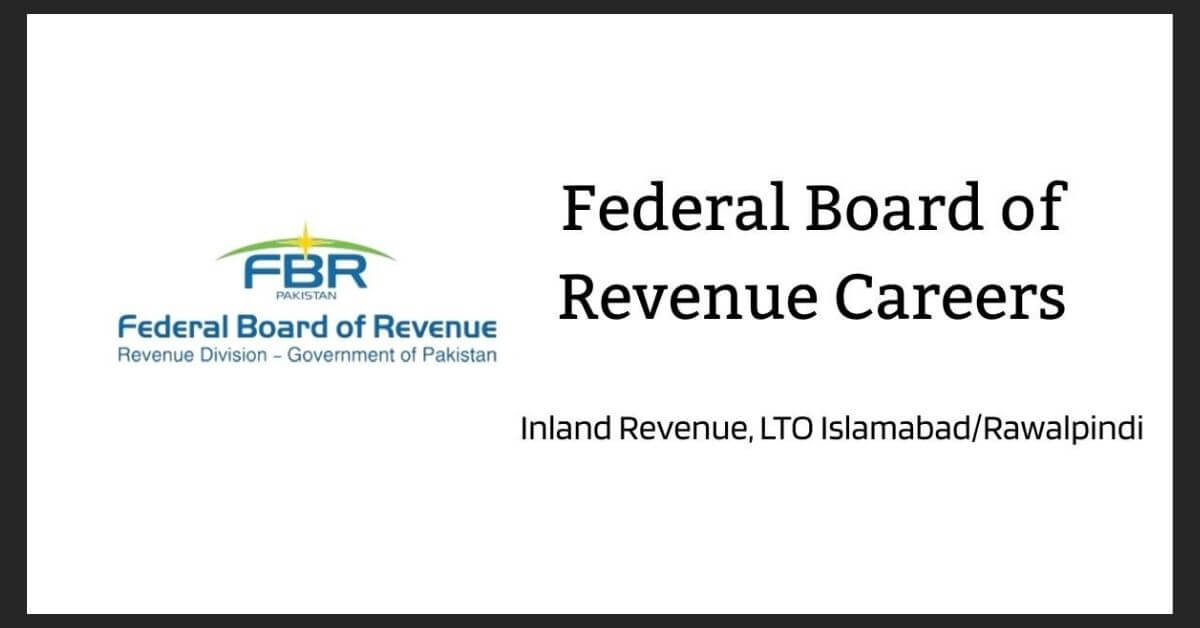 Federal Board of Revenue Careers