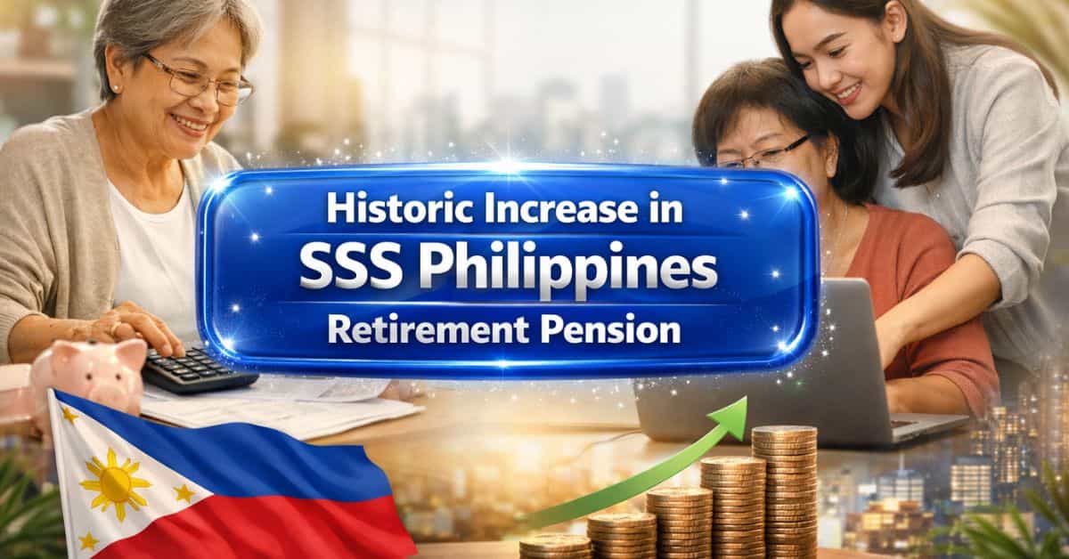 Historic Increase in SSS Philippines Retirement Pension