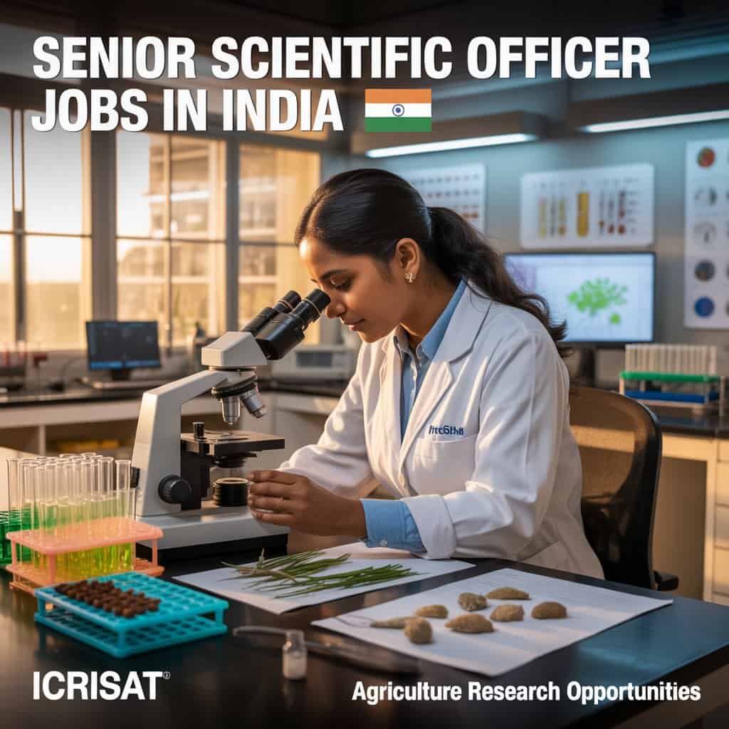 Senior Scientific Officer Jobs in India