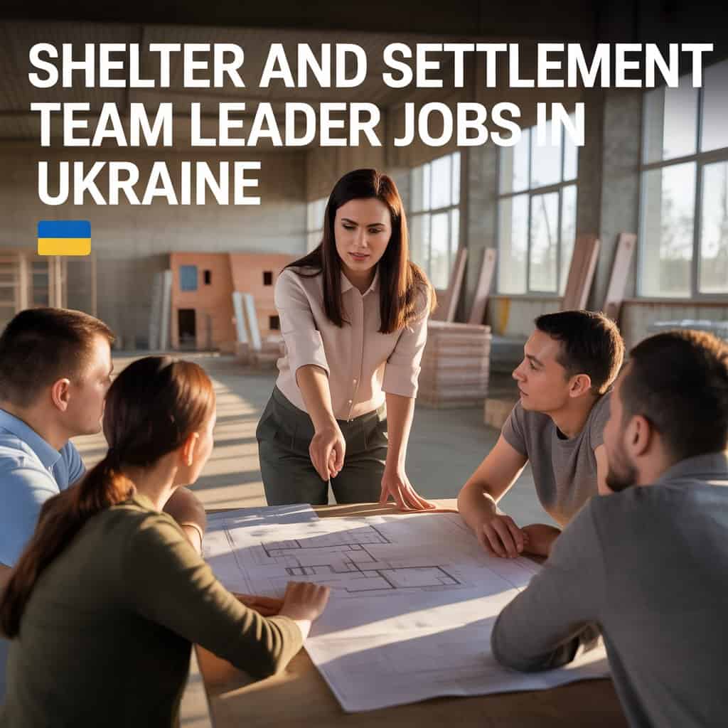 Shelter and Settlement Team Leader Jobs in Ukraine