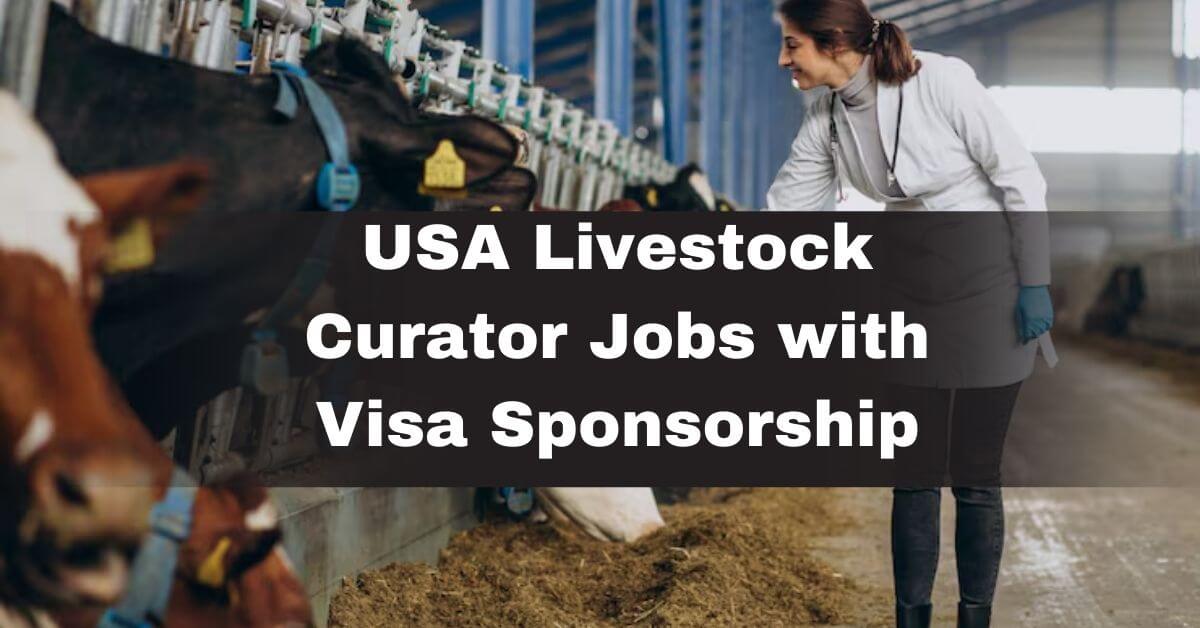 USA Livestock Curator Jobs with Visa Sponsorship